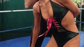 WRESTLING NUDITY - A STRIP TEAZE MATCH - Prinzess vs Female Destroyer (IN HIGH DEFINITION)