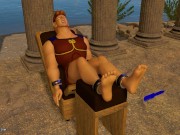 Hercules Gets Tickled (Bondage Animation)