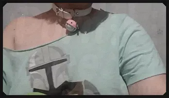 Curvy Nerd Girl Tries On Kinky Collars - BBW Solo Play