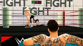 Saraya Cenas Hot Three-Way Wrestling Match – Fiery 3D Hentai Clash