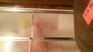 wife caught mastrbating in shower