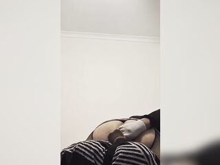 Large Butt Sissy Bitch Rides 9 Inch Toy