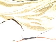 Slow solo semi quiet cumshot