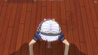 3D HENTAI The maid asked to feed her