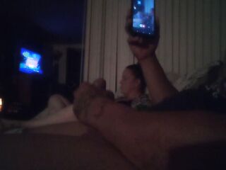 Vicious Latino Stud Caught Jerking Of To Cute Brunette hair Playing Movie scene Games