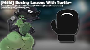 Cute femboy gets destroyed by rough gay boxing lessons