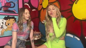 caught spying on us – retro 90s girls’ night with lily larimar