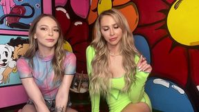 caught spying on us – retro 90s girls’ night with lily larimar