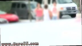 Dick poking out public gay Mall Cop Krys