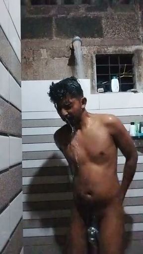 Headmaster Shithin Fag Shower and Soap Bar  eating