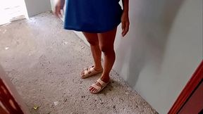 My teacher is on the way creampie