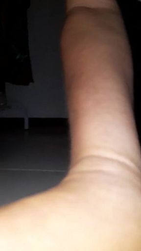 Silky Dress Lining Filled With Cum