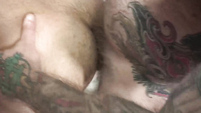 Tatted stallion Atlas Grant assfucking tightened hard bareback