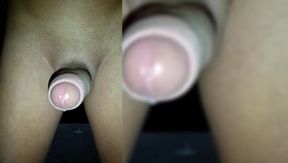 Throbbing Cumming Cock Slow Motion