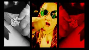 mindwarped into slurping your own cum cei for newbie sissies by goddess lana