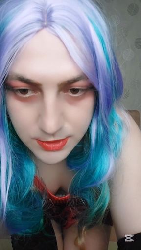 Big Bubble Butt Hot Blonde White Ass Cute Slim Ladyboy Crossdresser Kitty