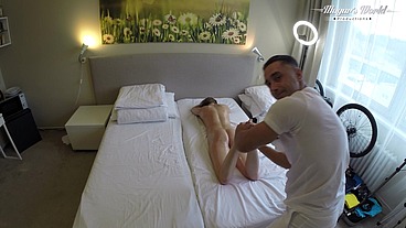 Behind The Scenes Of Mature MILF Julia North Gets Massage Until Anal