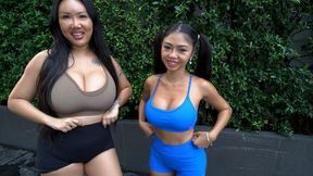 Sex hungry fancy bit's big cock clip