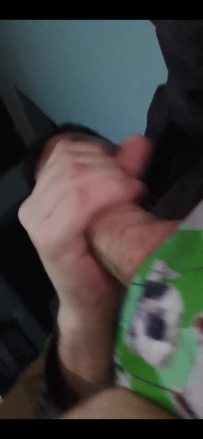 Jerking off in Secret