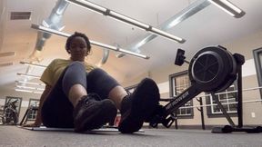 Public Gym Shoe Removal