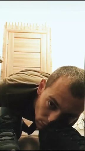 The Strict Master Ordered the Slave to Lick Dirty Sneakers