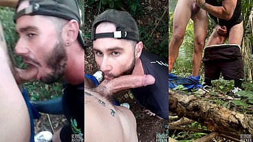 FUDENDO HETERO NA FLORESTA