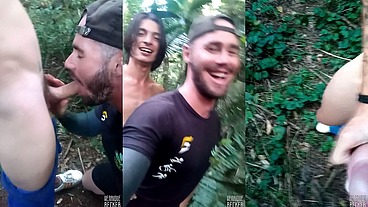 FUDENDO HETERO NA FLORESTA