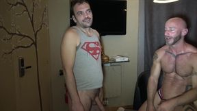The pornstar Aymeric Deville cremapied by Fred