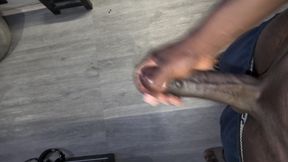 Long Thick Dick Dumps in the Kitchen