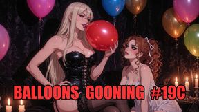 Balloons Gooning #19C: Balloon Tension Mind Fuck (Animated, Music)