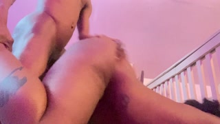 Cuffed and Stretched – Ebony Wife Can’t Get Enough