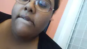 Playing with my fat pussy in dressing room