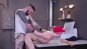 Club Inferno Dungeon - Tattooed goes for hard slamming