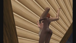 Arrogant Hooters Girl in Pantyhose