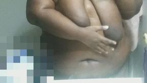 The Fat Baddie | Worship My Tits As I Wash My Feet