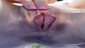 playing with pussy