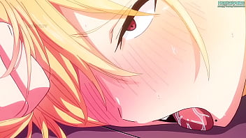 Futa with big cock and big tits f*cks 3D hentai babe