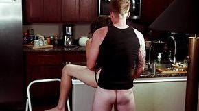 Bubble Butt Twink Scotty gets Bred, Rimmed, and Blown on the Counter by Twunk Husband Brock