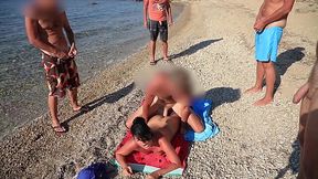 The beach is full of horndogs ready to cum all over AlexandraWett