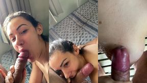 pov - compilacao de boquetes com gozada no meus seios !