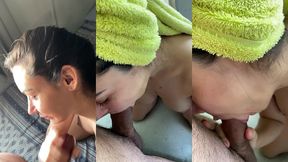 pov - compilacao de boquetes com gozada no meus seios !
