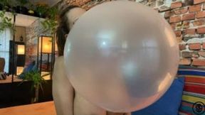 Blowing Various Sized Bubbles