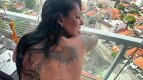 no mercy - hot busty milf reverse cowgirl big tits pov fuck