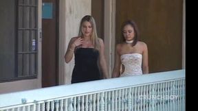 two sexy girls fucked anal by dominant boy with big dick