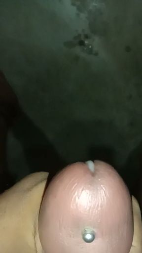Reverse Prince Albert pierced Cock Indian   Clip 1