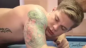 Straight Lad Nails Muscle Hunk Hard Raw