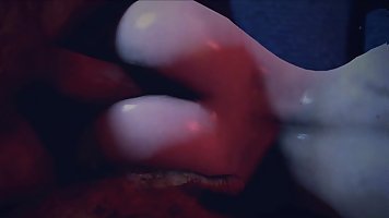 Monsters fucks busty bitch in all holes (3D Hentai)