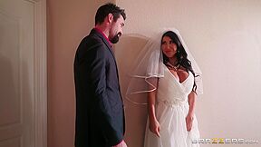 Slutty Bride Fucks Her Husbands Best Friend - Charles Dera And August Taylor