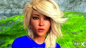 Lakeside Lust: Busty Babe Teases Wild Encounter in Horny Hentai Fantasy