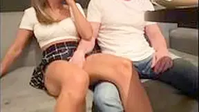 Married Woman Gets Ready At The Hotel Bar While Her Cuckold Watches, Then Takes The Man To The Room To Be Tied Up In A Bdsm, Squirts, Gives Her Ass And Takes Cum In The Face! Complete On - Mr Dom